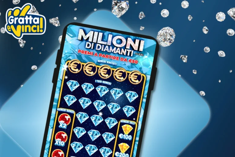 Tabaccheria Nava gratta e vinci milioni di diamanti